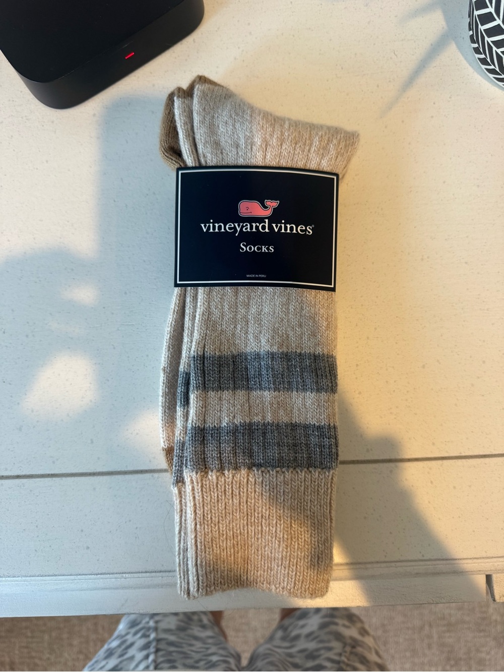 Vineyard Vines Rugby Stripe Camp Sock